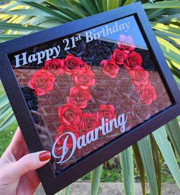 Number Birthday Frame