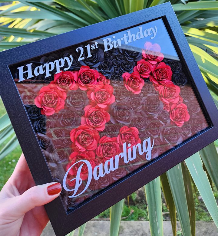 Number Birthday Frame