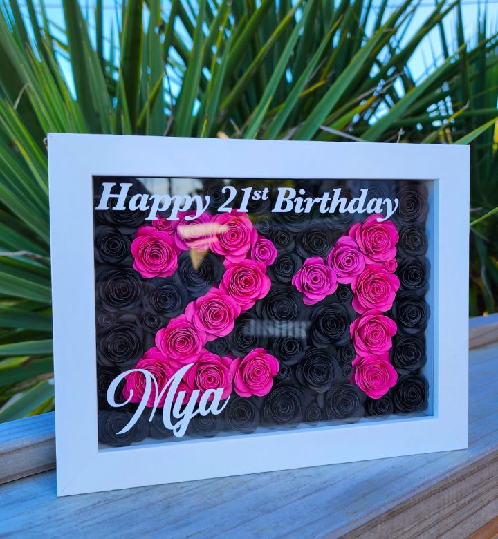 Number Birthday Frame