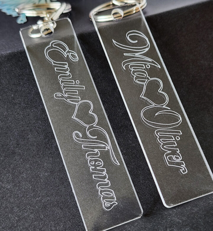 Engraved Name Keychain