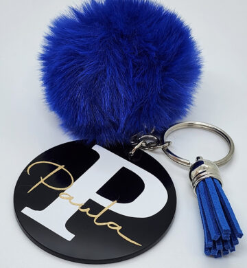 Personalised Plush Keychain