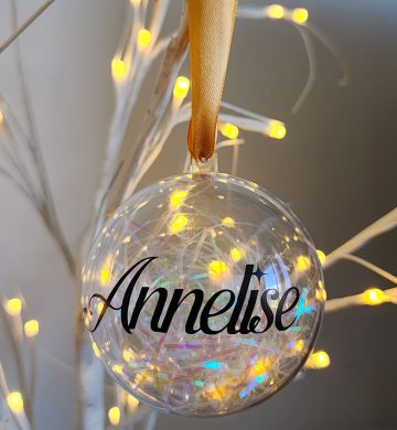 Personalised Christmas Bauble