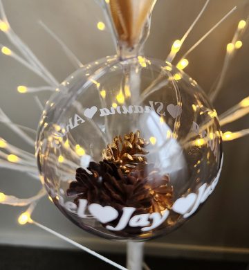 Family Christmas Bauble