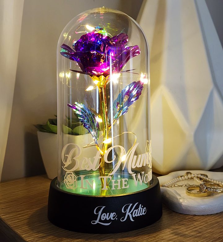 Dome Crystal Rose