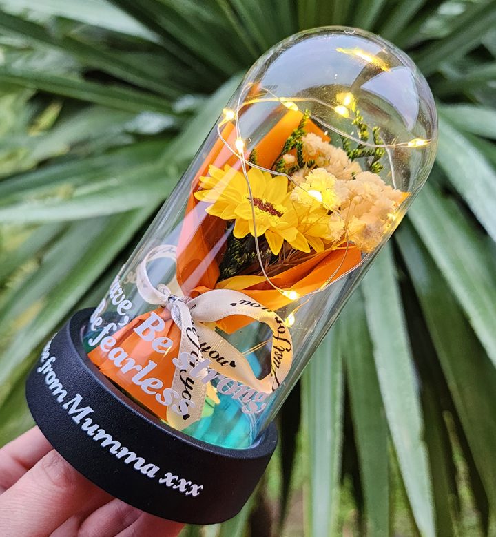 Sunflower Bouquet Dome