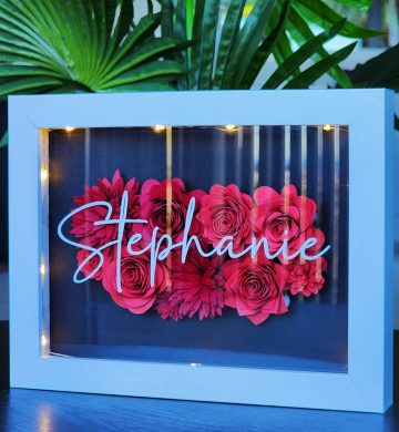 Flower Mix Name Frame